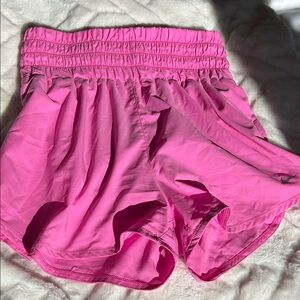 Nike Women's Bright Pink Athletic Shorts
